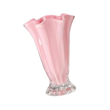 Imagem de Generic Vaso de flores, vaso de plantas, decoração moderna criativa, vidro decorativo, de plantas hidropônicas para festa, sala de estar, escritório, Rosa