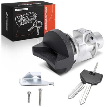 Imagem de A-Premium Cilindro de bloqueio de ignição com 2 chaves compatível com Jeep Grand Cherokee, Cherokee e Dodge Grand Caravan, Dakota, B150, B1500, B2500 e Chrysler Town & Country, Imperial & Plymouth