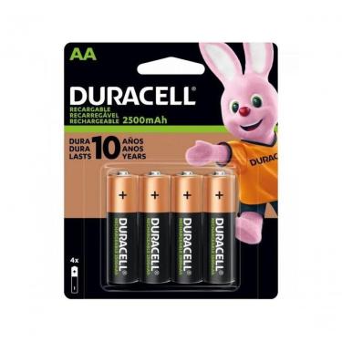 Imagem de Pilha Recarregável Aa 2500mah (c-4 Pilhas) Duracell