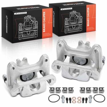 Imagem de A-Premium Substituição da pinça de freio para Chevrolet Silverado GMC Sierra 1500 2019-2024, com freio, 1 pistão, traseira esquerda e direita, um conjunto de 2