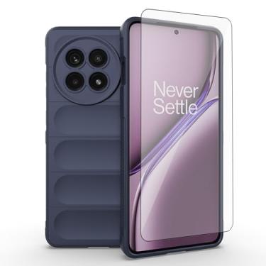 Imagem de Asuwish Capa de telefone para OnePlus 13R 5G/Ace 5/Ace 5 Pro 2025 com protetor de tela de vidro temperado e TPU fino à prova de choque capa de silicone protetora acessórios One+ 13 R R13 Ace5 feminino