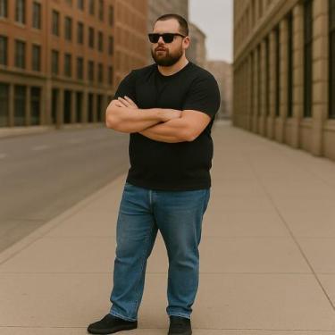 Imagem de Calça Jeans Masculina Plus Size Grande Tamanho 44 46 48 Básica Reforça