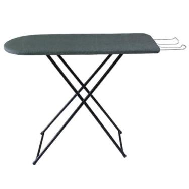 Imagem de Tabua De Passar Roupas Mesa Com Tecido Térmico(Preto)