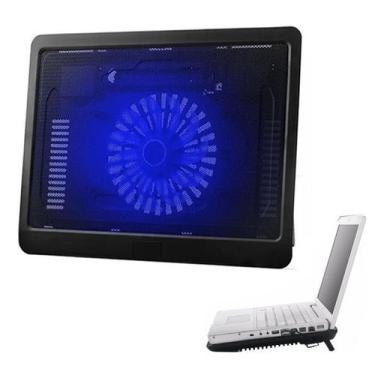 Imagem de Base com Suporte Vertical Cooler Led para Notebook Gigabyte - BD Net