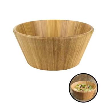 Imagem de Tigela Bowl Saladeira de Bambu Sustentável 30x12 cm FRG0399 - FRIGOPRO