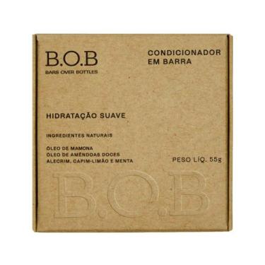 Imagem de Condicionador em Barra Hidratação Suave B.O.B Bars Over Bottles 55g