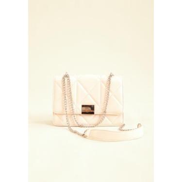 Imagem de Bolsa Crossbody Matelassê Alça Corrente - Pop Me, Off white