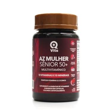 Imagem de AZ Mulher Sênior 50+ QMaisVits 60 Cápsulas Softgel