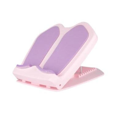 Imagem de menolana Prancha inclinada para panturrilha, equipamento portátil para alongamento de pernas, antiderrapante, prancha inclinada para panturrilha em cunha para, Rosa