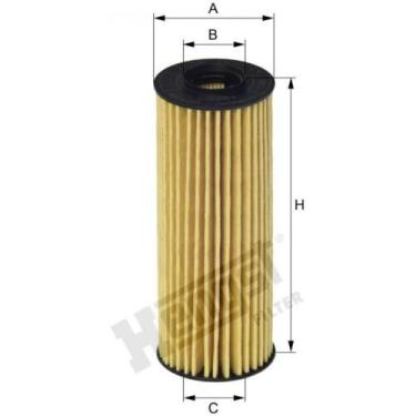 Imagem de Filtro de óleo Fiat Freemont 2011 a 2015 HENGST E720H D205