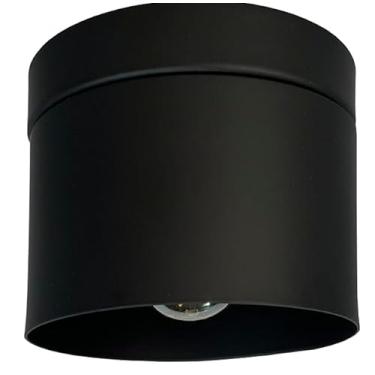 Imagem de Pendente Cozinha Quarto Balcão Bancada Moderno Alumínio Bivolt (Preto)