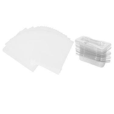 Imagem de Generic Bolsa de Protetor Labial Transparente, Batom, Suporte a Dinheiro Portátil DIY 60 Peças Profissionais para a Festa