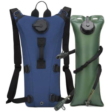 Imagem de ATBP Colete de hidratação para corrida mochila tática 3L para bexiga de água mochila para ciclismo maratona caminhada mochila masculina e feminina