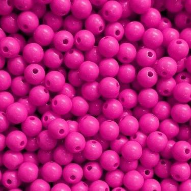 Imagem de BOLINHA DE RESINA Nº 06 (20 G) - LADEIRA BIJUTERIAS, Rosa pink médio