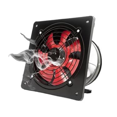 Imagem de 16 Inch,Janela de silêncio de 16 polegadas e ventiladores de ventilação de montagem na parede com válvula de retenção anti-refluxo exaustor de ferro metálico extrator de ventilação