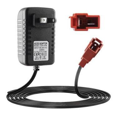 Imagem de Carregador de bateria BXIZXD 6V para brinquedos Ride On Porsche Audi