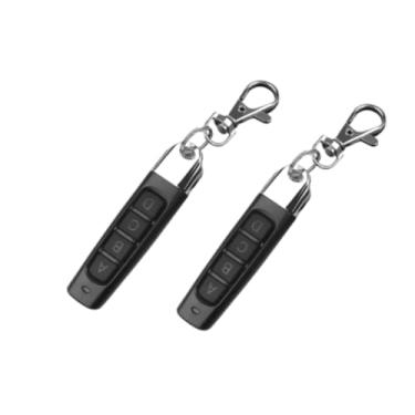 Imagem de Kit com 2 Controle Remoto Para Portão Alarme 433mhz Cópia Copiar Duplicador Clone Clonador Copiador Motor Portão Porta Eletrônico Garagem todo Brasil Top 433mhz Compativel Ppa Garen Seg