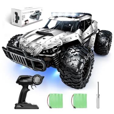 Imagem de Controle remoto RC Car Tecnock em escala 1/16 20 km/h prata