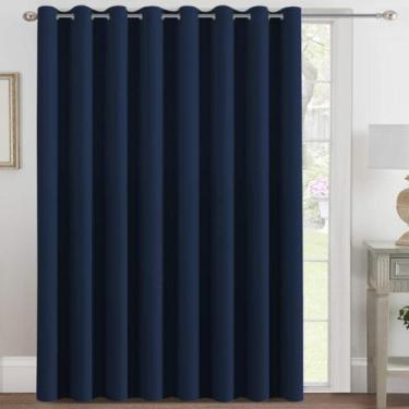 Imagem de Cortinas de pátio Blackout H.VERSAILTEX 254x213cm azul marinho