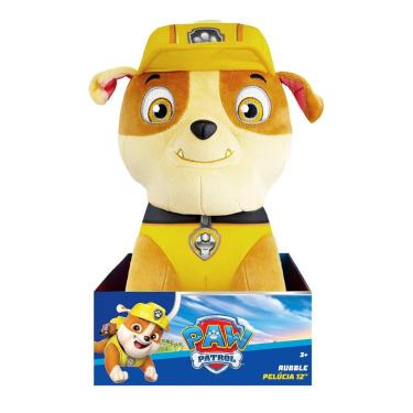 Imagem de Patrulha Canina - Pelúcia De 30Cm - Rubble