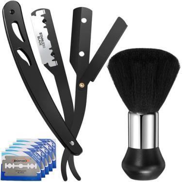 Imagem de Straight Razor Honoson Professional para homens com acessórios