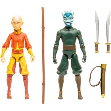 Imagem de McFarlane Toys - Combo Avatar TLAB PK - AANG VS Blue Spirit Zuko