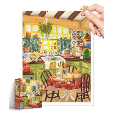 Imagem de PieceRelax Quebra-Cabeças De Plástico Para Adultos, 1200 Peças - Jogos Mesa E Presentes Mais Satisfatórios, Sem Necessidade Tapete Quebra-Cabeça [1200]