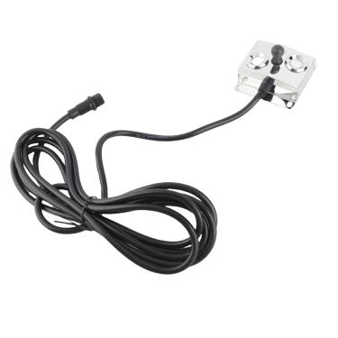 Imagem de Fogger de Fabricante de Névoa de 2 Cabeças para Gramado de Jardim de Lagoa, Fabricante de Névoa Ultrassônica Rockery Greenhouse Decoração de Férias Com Material de Aço Inoxidável