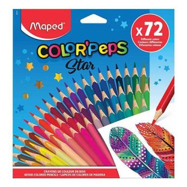 Imagem de Lápis De Cor ColorPeps Star 72 Cores  Maped