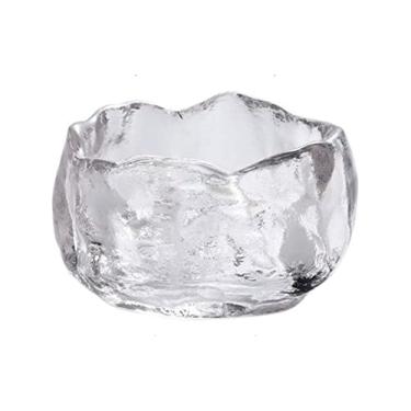 Imagem de Xícara de vidro com degustação de xícaras de chá transparentes/congeladas xícara de vinho branco Kongfu Master Teacup