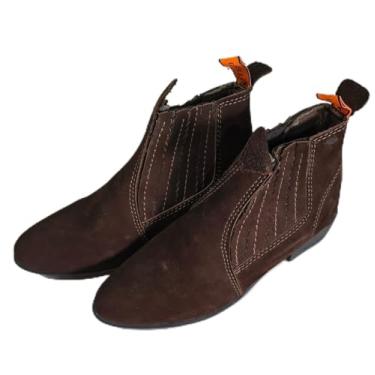 Imagem de Botina Don Diego Vaquejada Mod 5000 Bico Fino Elastico Escondido Cor Café (Café, Padrão, BR, Adulto, Numérico, 44)