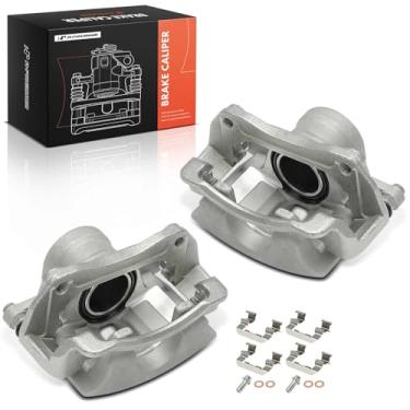 Imagem de A-Premium Conjunto de pinça de freio a disco com suporte compatível com veículos Hyundai - Genesis Coupe 2010-2016 - dianteiro esquerdo e direito, lado do motorista e do passageiro