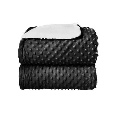 Imagem de Cobertor Para Dupla Face Soft Bolha Com Sherpa (Preto)