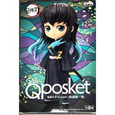 Imagem de Banpresto Figura Q Posket Muichiro Tokito Demon Slayer: KiNo Yaiba 14 cm multicolorido
