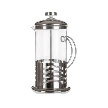 Imagem de Cafeteira Francesa em Vidro e Inox, 600ml, Prensa Francesa para Café e Chá