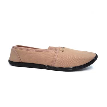 Imagem de Sapatilha Fem Moleca Brim Sider Nude 520.59