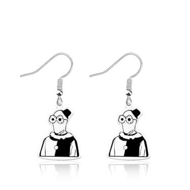 Imagem de Gzrlyf Colar de girassol de palhaço filme de terror presente para fãs de girassol, joias de palhaço, SAME, MENTAL, Sem pedra preciosa