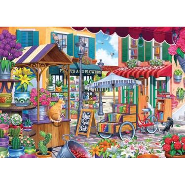 Imagem de Wonder Forge Quebra-cabeça Market Day 1000 peças para adultos | Peças exclusivas e perfeitamente ajustadas | Imagens divertidas e vibrantes | Exclusivo da Amazon