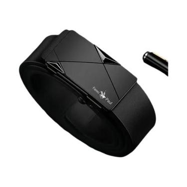 Imagem de Cinto De Couro Masculino De Alta Qualidade Com Fivela Automática Para 