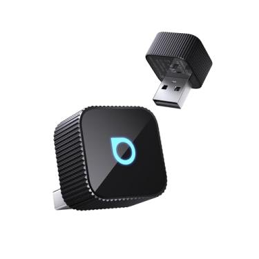 Imagem de OTTOCAST Adaptador CarPlay Mini 3.0 Slim 2025 atualizado sem fio, 2 em 1 para iPhone e Android Auto, converte CarPlay com fio e Android Auto para sem fio, Plug & Play, conexão automática rápida, cubo