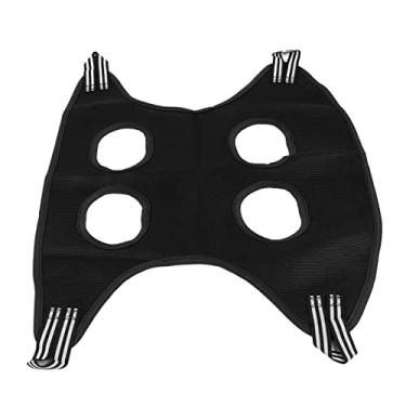 Imagem de Pssopp Rede para Cuidar de Cães, Tecido de Poliéster Com Suporte Confortável, Ideal para Cortar Unhas e Cuidar de Cães e Gatos Pequenos (L)