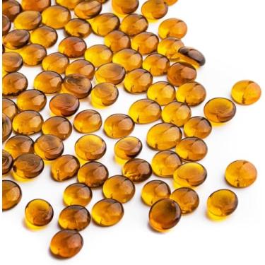 Imagem de Bolinhas de vidro roxas de 400 g, mini contas de vidro plano ~ 160 peças para enchimentos de vasos, fundo floral Mancala pedras de aquário para aquário de mesa, suprimentos de artesanato de arte para