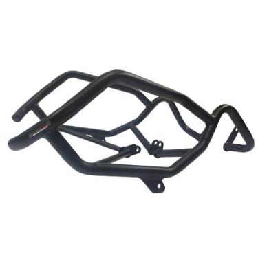 Imagem de Protetor de Motor e Carenagem Coyote Preto com Pedais - FZ 15 ano 2023