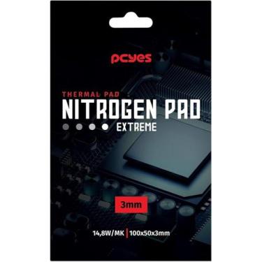 Imagem de Thermal pad pcyes nitrogen pad extreme 100 x 50 x 3mm - 14,8w/mk  pcyn