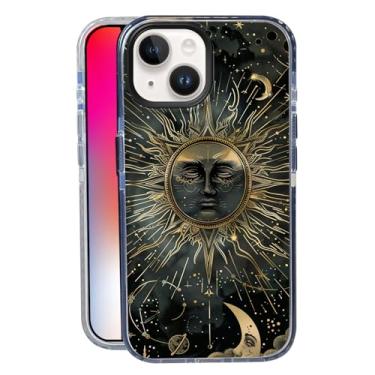 Imagem de Capa Stars Moon para iPhone 15, compatível com MagSafe, capa fosca macia e fina à prova de choque, antiimpressões digitais, antiamarelamento, antiarranhões, capa de telefone magnética para Apple,