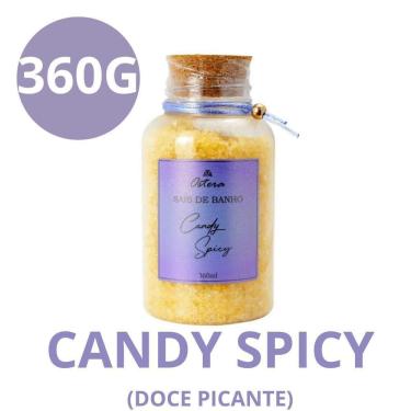 Imagem de Sais Banho Candy Spicy 360G Banheira Hidro Ofurô Spa