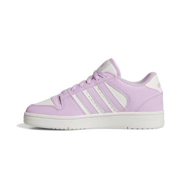 Imagem de adidas Tênis infantil unissex Break Start, Bliss Lilac/Bliss Lilac/Branco, 16