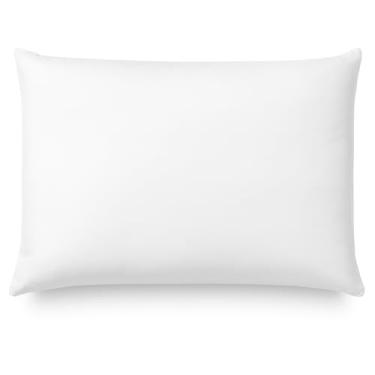 Imagem de Travesseiro Premium de Espuma Viscoelástica, Branco, Ortopédico, Suporte para Pescoço e Coluna, Antialérgico, Macio e Confortável