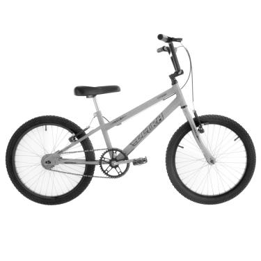 Imagem de Bicicleta de Passeio Ultra Bikes Esporte Rebaixada Aro 20 Reforçada Freio V-Brake Infantil Juvenil Cinza Fosco (Space Gray)