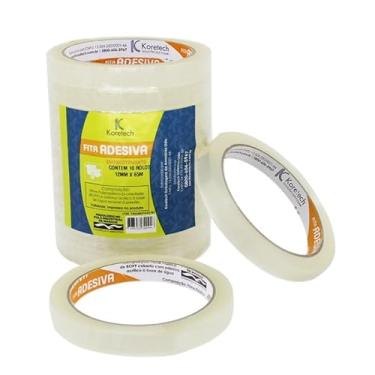 Imagem de Fita Adesiva Koretech 12Mm X 65M Embalagem Com 10 Unidades
